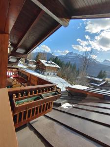 Mansarda in chalet a Cortina