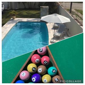 Itanhaém Maravilhosa, Bilhar, Sky, WiFi, Piscina e churrasqueira grande, Gramado, Casa linda de alto padrão a 600m praia