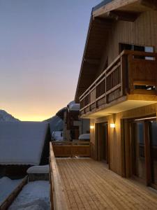 Chalets Le refuge des Sens Chalet Harmonie : photos des chambres