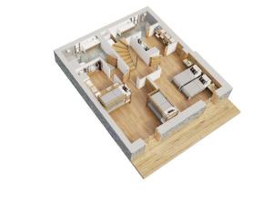 Chalets Le refuge des Sens Chalet Harmonie : photos des chambres