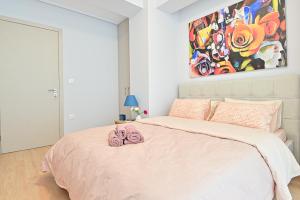 Beautiful new apartment 5 min from Piraeus Port (A2)