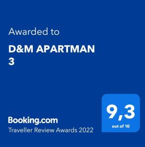 D&M APARTMAN 3 
