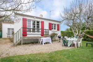 Maisons de vacances Une vraie maison de vacances a 2 pas de la plage de Portmain : photos des chambres