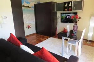 Estúdio de luxo em condomínio privado com piscina - Cais Novo