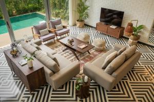 La Sierra, 2 & 3BHK Villas near Anjuna & Vagator Beach with Private Pool, Terrace, Garden, Kitchen & Security