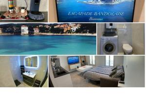Appartements Escapade Bandolaise, 100 metres de la plage : photos des chambres