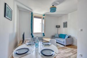 Appartements Le Grand Bleu de Bergerac : photos des chambres