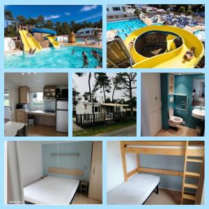 Campings Mobilhome 4/6 pers a 600m de la plage des Conches : photos des chambres