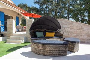 Villas Villa de charme avec piscine chauffee & cigales : photos des chambres