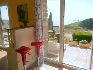 Maisons de vacances Holiday home with panoramic sea views, Plouarzel : photos des chambres