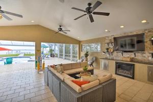 Luxe Waterfront Home with Pool and Dock in Cape Coral