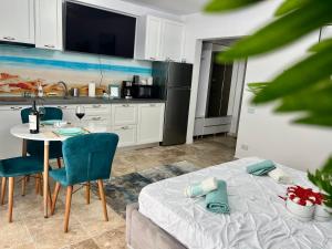 Bakuba - Studio pe plaja cu vedere la mare & loc parcare gratis