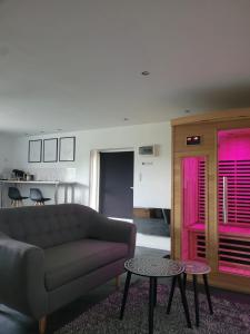 Maisons de vacances Logement cocooning avec jacuzzi et sauna privatifs : photos des chambres