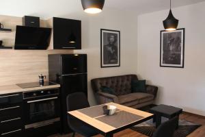 Gold & Black apartment