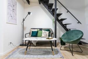 Appartements JOLIETTE - Charmant T4 avec terrasse : photos des chambres