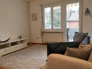 2 rooms with balcony, central, quiet location