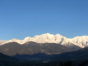 Appartement vu sur mont blanc