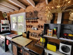 Chalets le petit chalet cevenol : photos des chambres