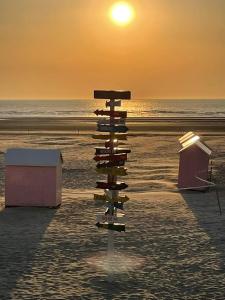 Maisons de vacances Gites entre mer et campagne, 3km de Berck les chalets du Fliers : photos des chambres