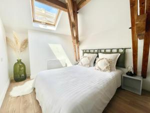 Appartements Bioves en Duplex-climatisation-centre ville-plage : photos des chambres