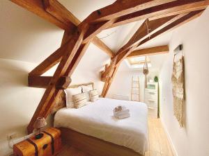 Appartements Bioves en Duplex-climatisation-centre ville-plage : photos des chambres