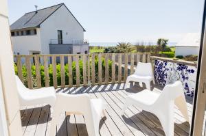 Maisons de vacances Kan ar Moor et sa vue Mer exceptionnelle! : photos des chambres
