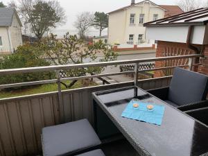 Amrumer Schatztruhe mit Loggia und Meerblick