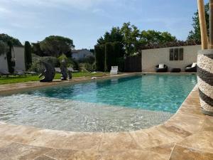 Maisons de vacances Mas Beau Soleil & Spa Cottages de Charme avec Jacuzzi&Jardin Prives : photos des chambres