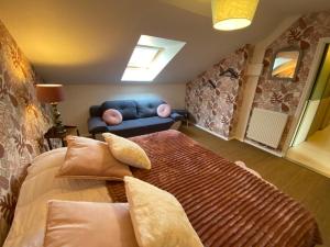 Maisons de vacances Poigniere 17pers SPA Baby-foot 15min Mer : photos des chambres