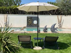 Mas Beau Soleil & Spa Cottages DeCharme avec Jacuzzi&Jardin Privés