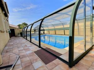 Villas Cimm Valras Villa pour 8 personnes avec piscine prive : photos des chambres