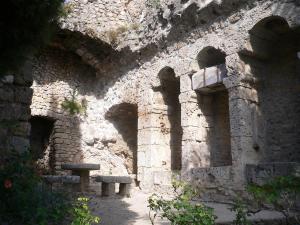 Maisons de vacances Charming Cottage with view and pool in Provence : photos des chambres