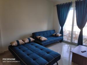 شقه للايجار بورتو السخنه ألعاب مائية فرش مميز فندقي مكيفه