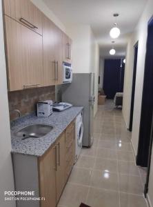 شقه للايجار بورتو السخنه ألعاب مائية فرش مميز فندقي مكيفه