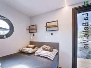 Beautiful houseboat in Marina of Volendam