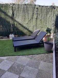 T2 Bord de mer avec jardin et piscine