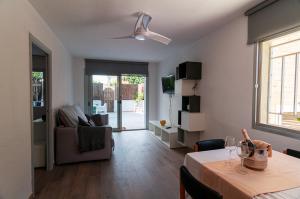 Near beaches large private patio, aircon & community pool