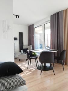 Apartament 150 Zaspa VVita z ogrodem i tarasem