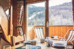 Le Serre Dor, grand appartement au pied des pistes de ski