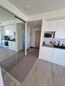 62m2 10th floor modern apartment with sauna and view