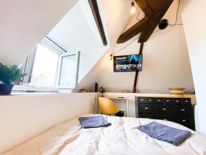 Appartements **NEW** Le Nid Douillet au coeur de Guingamp : photos des chambres