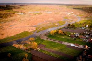 Sosnowy domek w rezerwacie nad Narwią