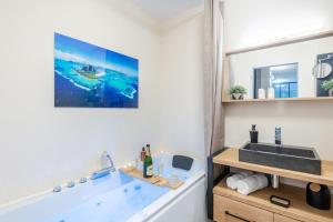 Appartements Bleuprovence et Spa : photos des chambres