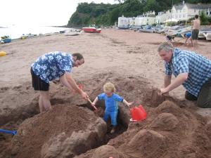 Dolphin Cottage 50m from Shaldon Beach!
