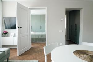 Grey Green Cozy Apartment