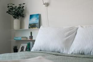 Grey Green Studio Apartment