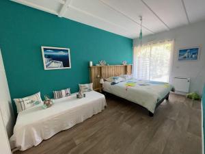 Maisons de vacances La Maison Blanche de Lanton : photos des chambres