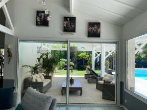 Maisons de vacances La Maison Blanche de Lanton : photos des chambres