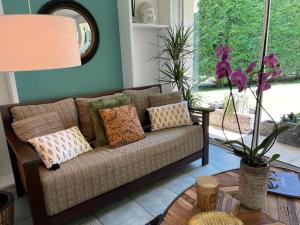 Maisons de vacances La Maison Blanche de Lanton : photos des chambres