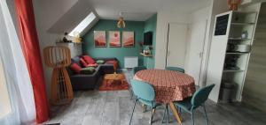 Appartements Stigi, duplex de standing a 100m de la mer : photos des chambres